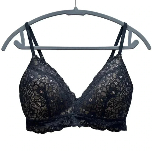 {aerie} "Real Happy Wireless" Lace Adjustable Strap Intimates Bra - Picture 1 of 4